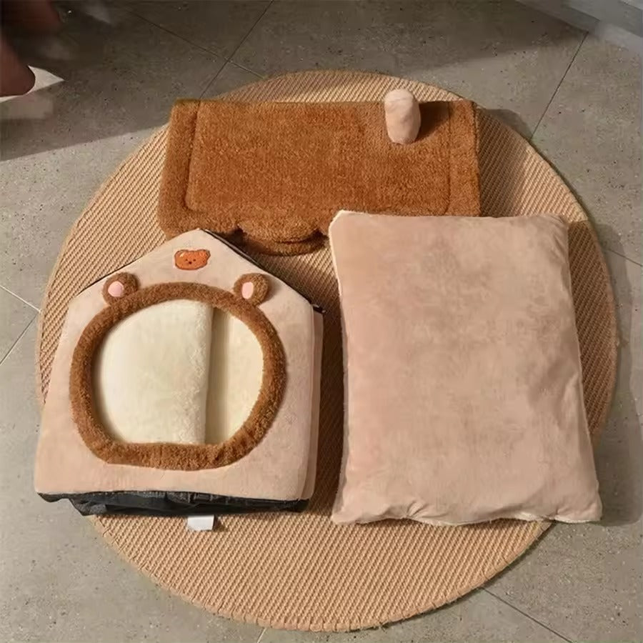 Maison pliable pour animaux
